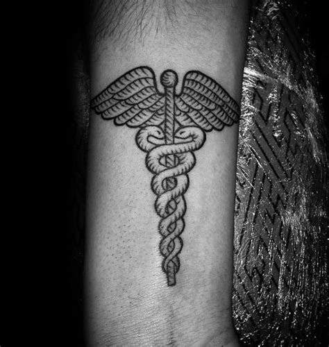 Top 10 hermes caduceus tattoo ideas and inspiration 